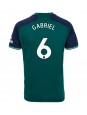 Arsenal Gabriel Magalhaes #6 Ausweichtrikot 2023-24 Kurzarm